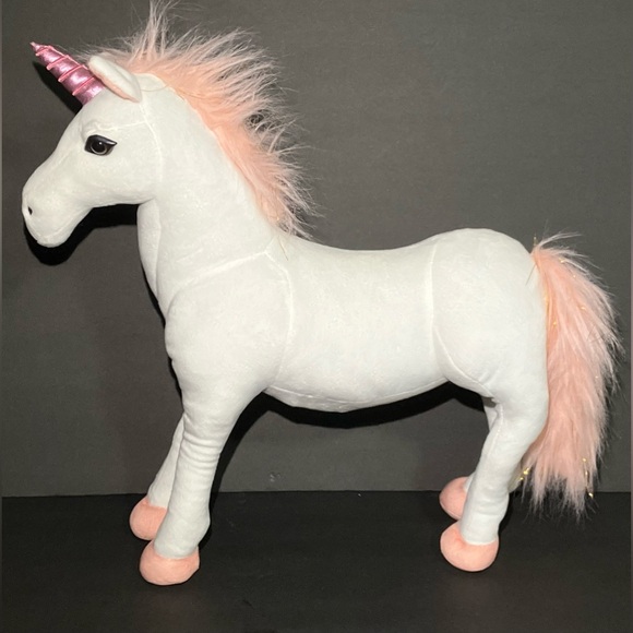 Amazing Girls Pet Sparkles 19” Interactive Unicorn Adorable Dolls *LightUp Mane* - Picture 4 of 13